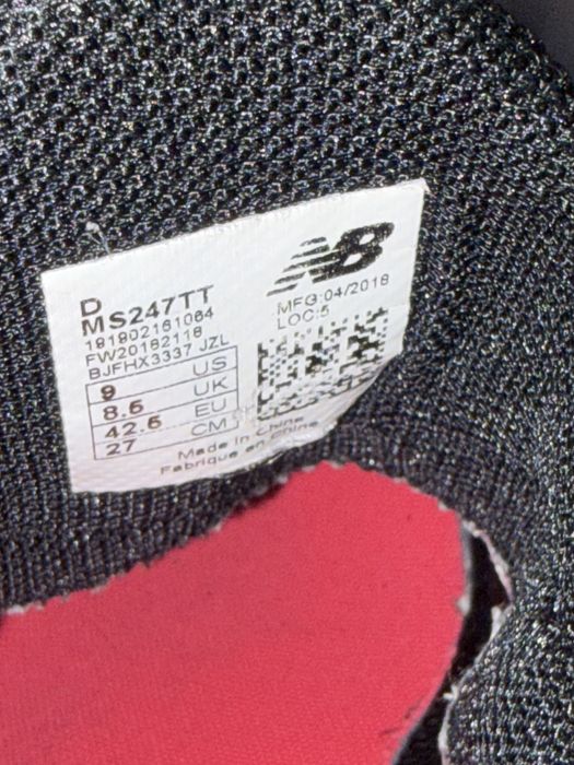 Buty New Balance Black 247