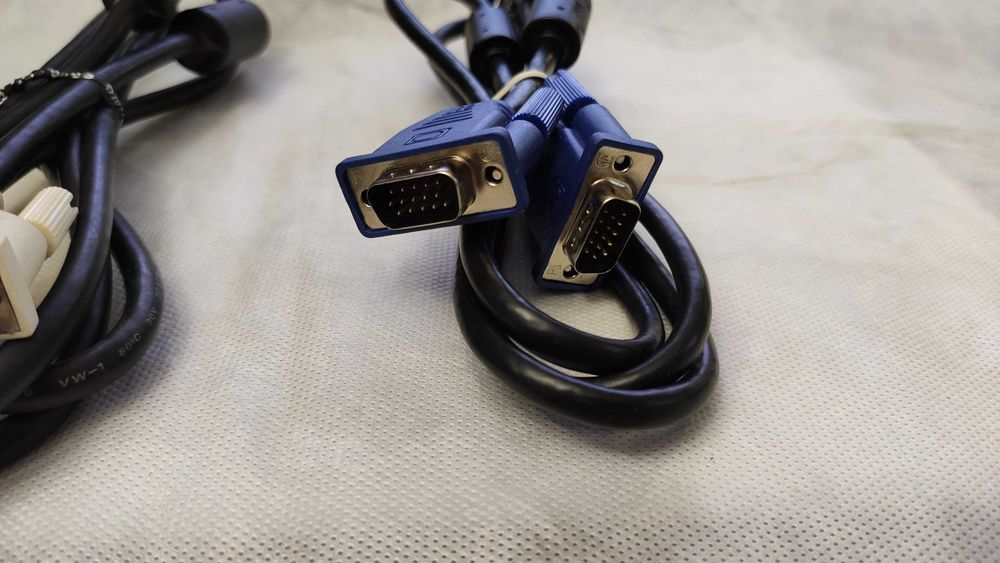 Кабель DVI-DVI, VGA-VGA 1.5 м