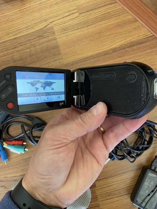 Cãmara filmar e fotografar samsung HMX-R10 full HD