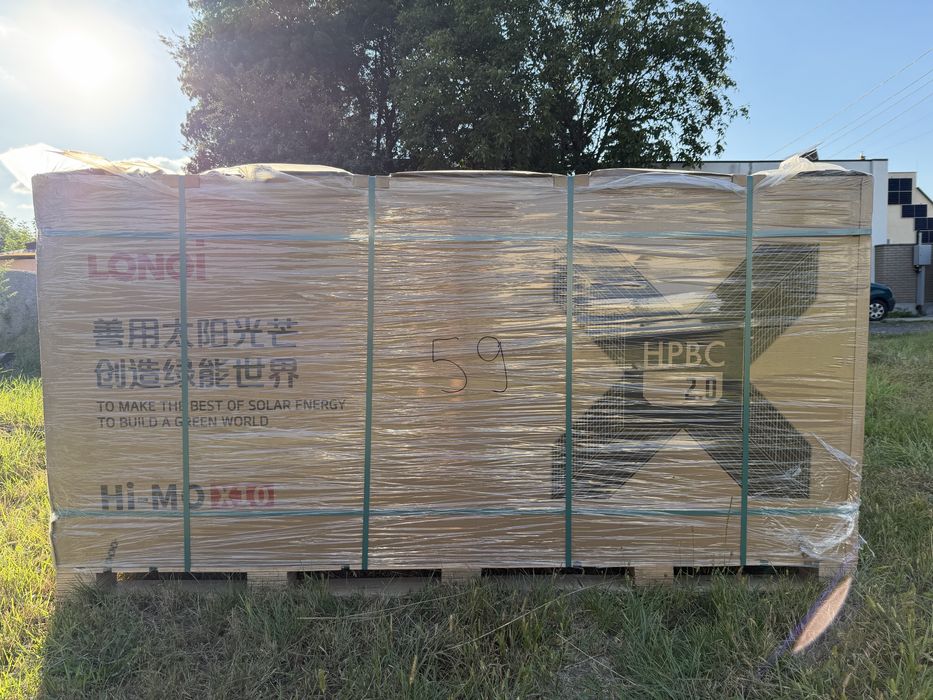 Сонячні панелі Longi LR8 hi-mo x10 650w