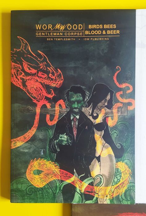 Livros Banda Desenhada IDW Wormwood: Gentleman Corpse 1 a 4