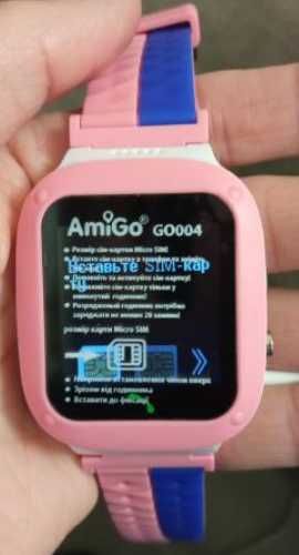 Дитячий Смарт годинник AmiGo GO004 GO002 Swimming браслет ремінець