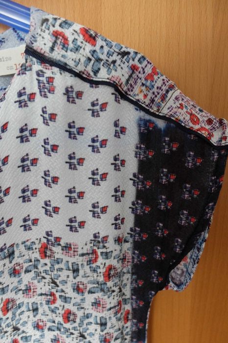 Vestido estampado Zara. Tm 7