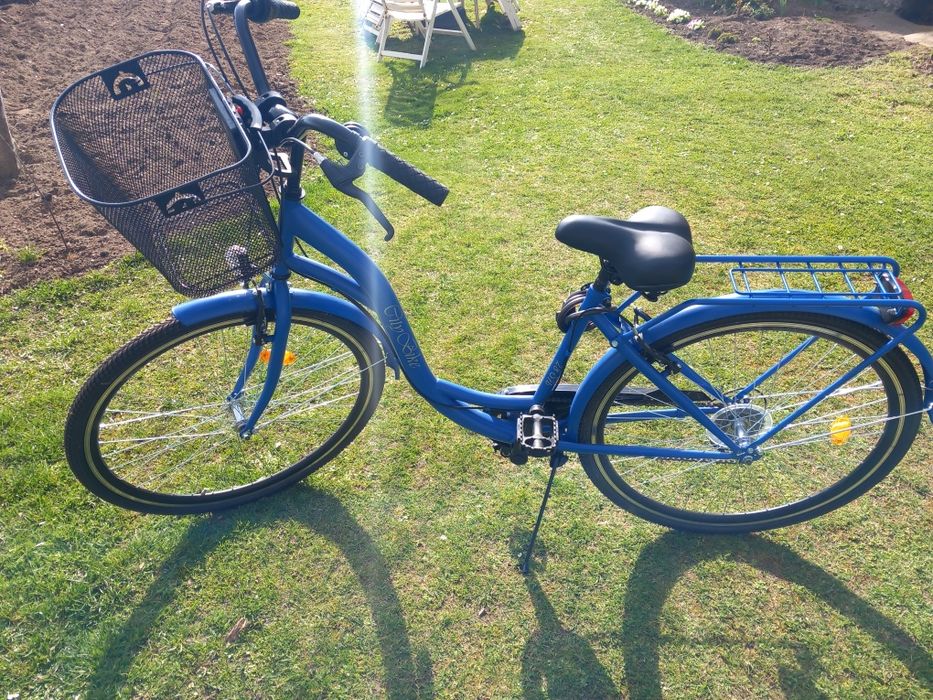 Rower miejski DAWSTAR Citybike S7B 28 cali damski  Granatowy