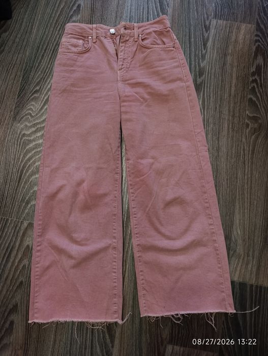 Широкі джинси труби / палаццо Bershka (р. EUR 34 / XS-S)