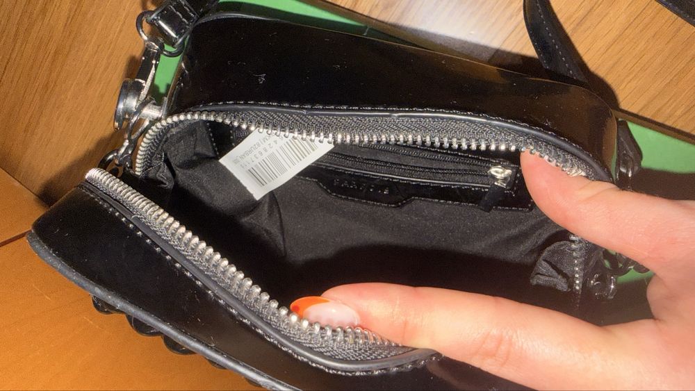 Bolsa tiracolo preta