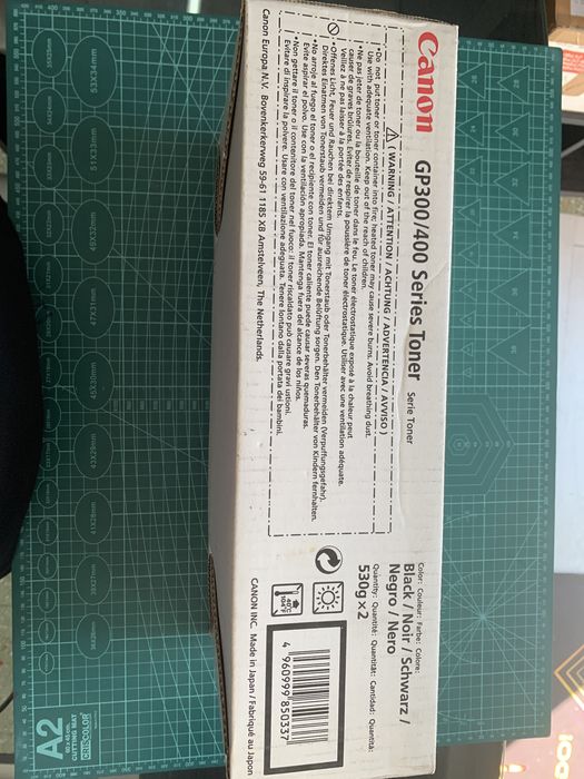 Canon GP-300/400 (Canon 1389A003) Toner Preto