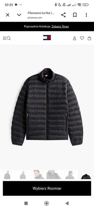 Kurtka męska Tommy Hilfiger L pikowana