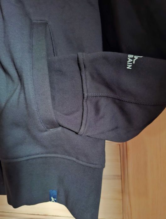 Bluza z kapturem L, męska James Harvest granatowa