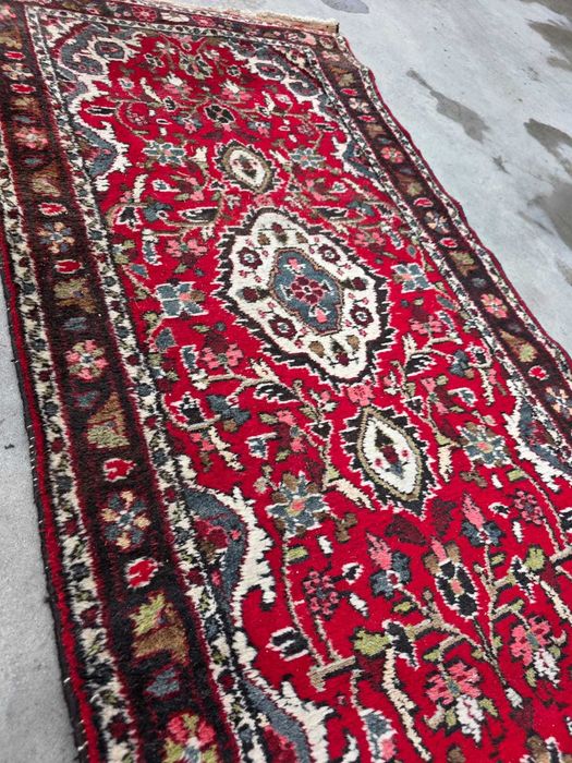 Chodnik  dywan wełniany 620 x 84 cm orientalny czerwony #839 Stylowy Węgrów