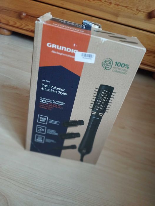Lokówko suszarka szczotka grundig
