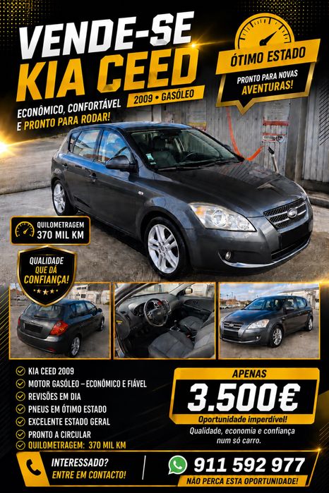 Kia CEED 1.6 Gasoleo 2009