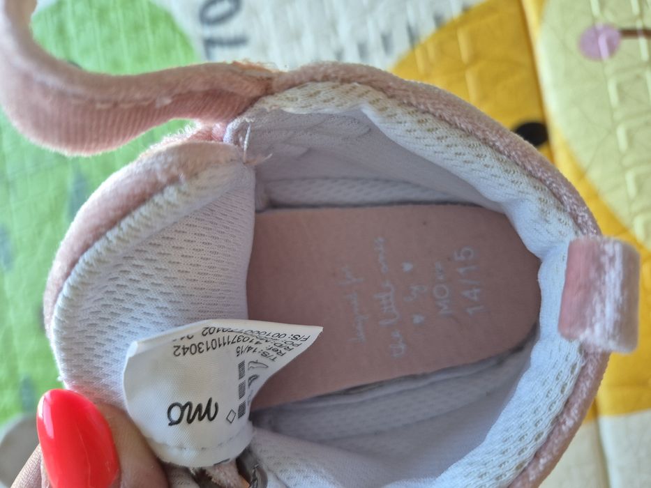 Lote sapatos bebé menina