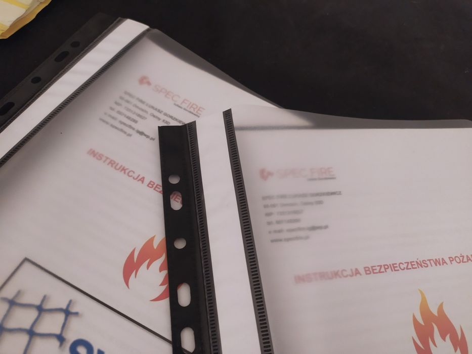 Instrukcja Bezpieczeństwa Pożarowego, dokumentacja ppoż