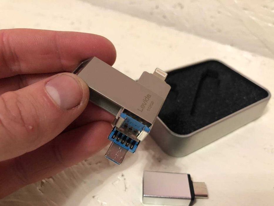 USB флеш накопичувач Levida 512 ГБ для телефону, флешка, накопичувач