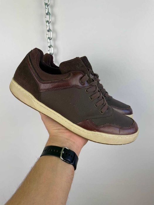 Чоловічі шкіряні кросівки kangol canary trainers