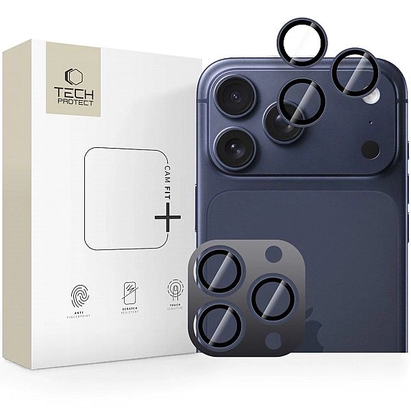 Osłona Aparatu Tech-Protect Camring Fit+ Iphone 14 Pro / Max / 15 Pro
