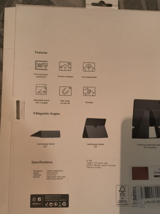Moft stojak na tablet