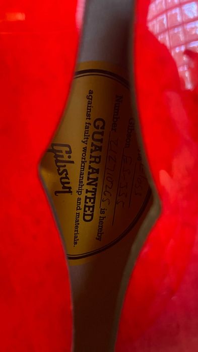 Gitara elektryczna Gibson ES-335 Sixties Cherry 2021