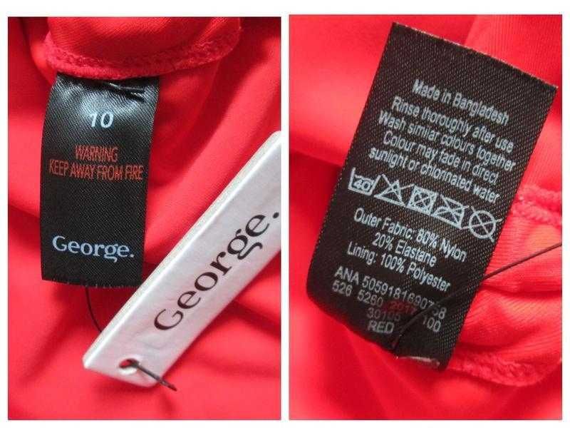 Слитный купальник для беременных George.