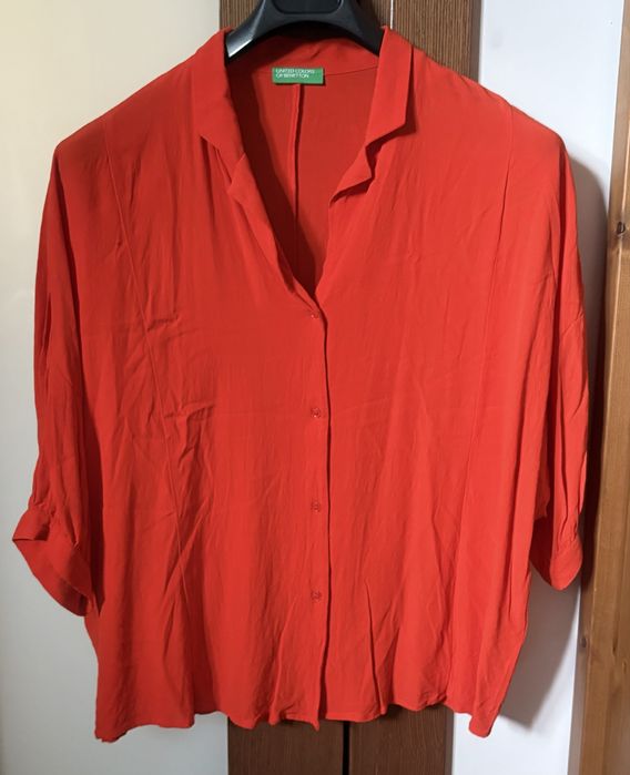 Bluzka United Colors of Benetton L wiskoza