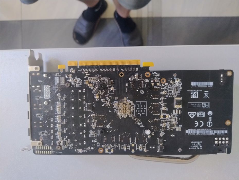 Karta graficzna MSI Radeon RX 570 ARMOR 8G OC | Pudełko | 100% Sprawna
