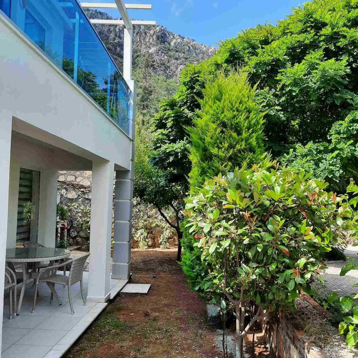 Аренда апартаментов 2+1, 90 м.кв. Личный сад с барбекю.Олюдениз,Турция