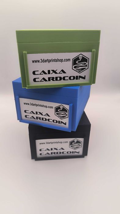 Caixa para guardar as suas moedas