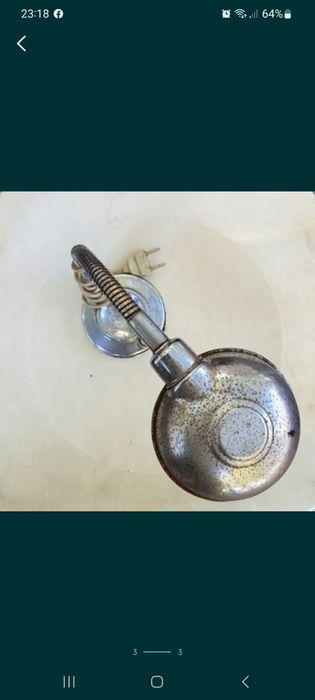 Candeeiro Antigo de Escritório para pequeno restauro