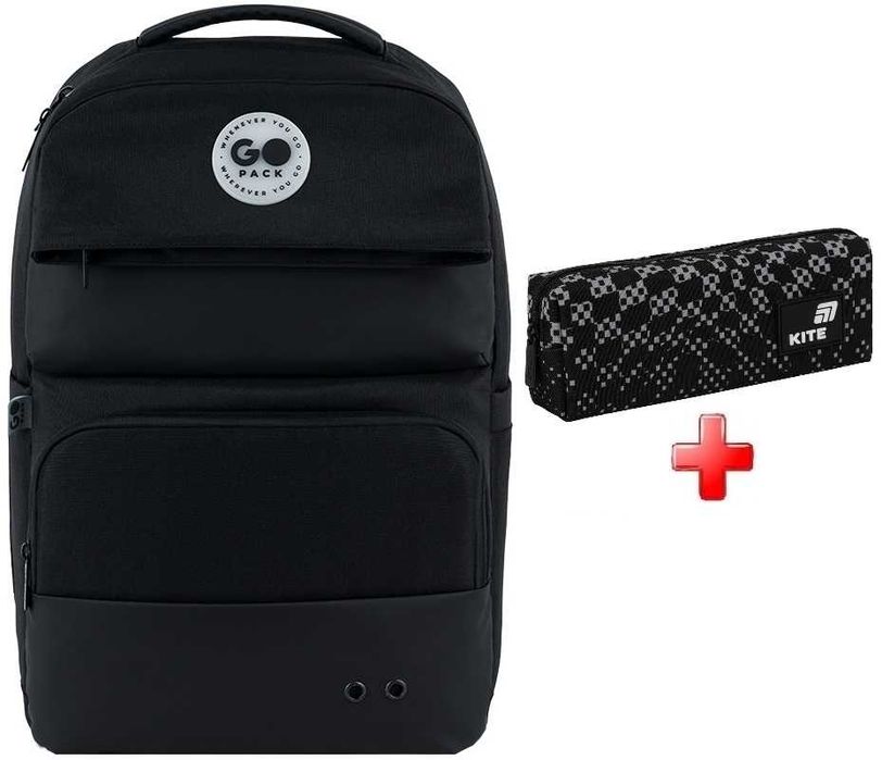 Рюкзак для міста GoPack GO26-187L  подарунок пенал Kite