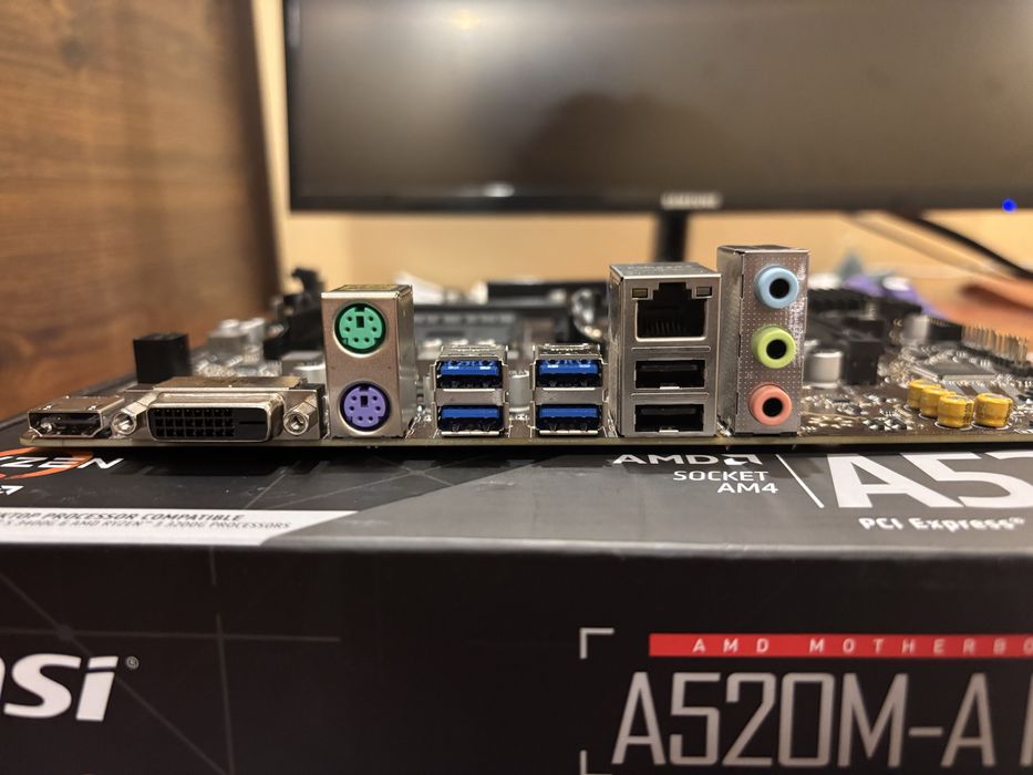 Материнская плата msi A520m-a pro
