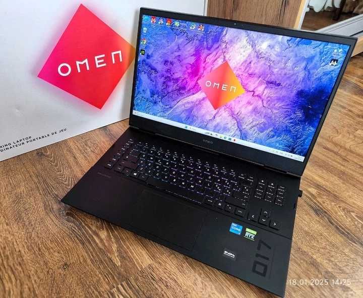 HP Omen 17 | RTX 3060 130W | i7-11800H | 32GB RAM | 1.5TB SSD | Для ігор та 3D
