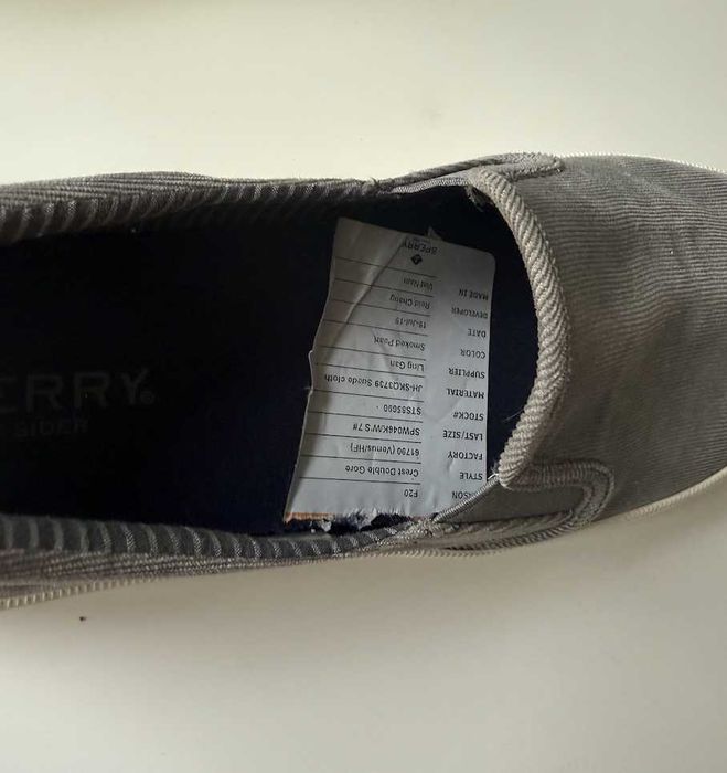 Жіночі літні кеди сліпони Sperry, Crest Twin Gore Slip-On