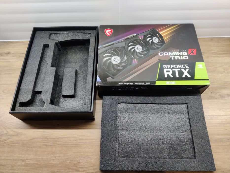 Pudełko opakowanie po karcie graficznej RTX 3090