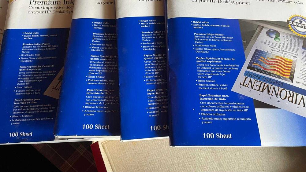 Papel especial para impressoras jato de tinta Epson e Hp