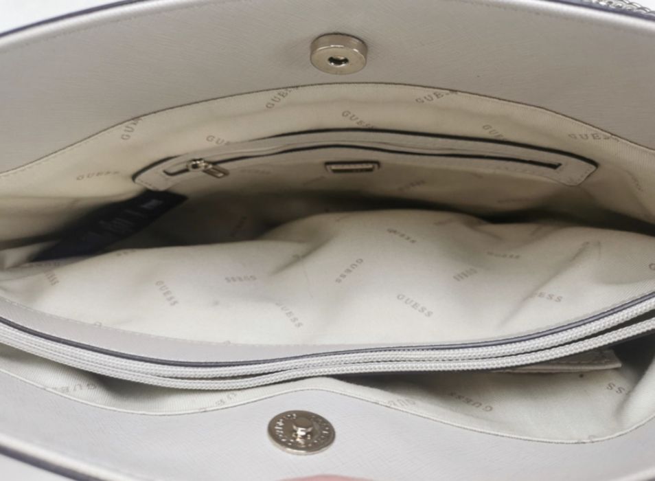 Mala shopper bag em pele Guess