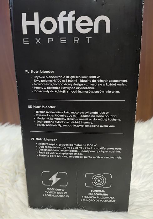 Blender Nutri Hoffen Expert 1000W