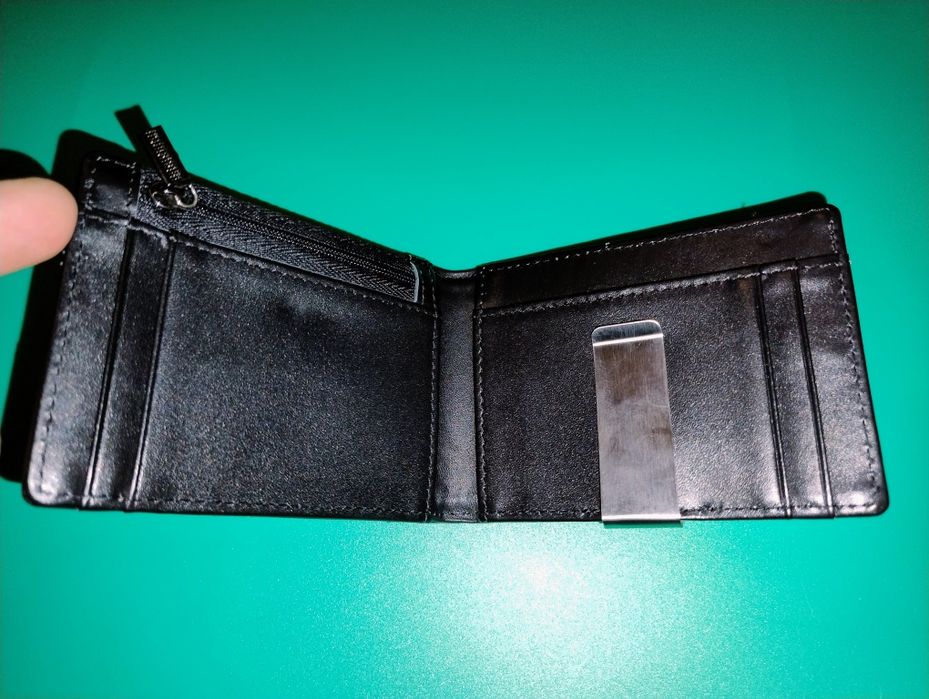 Portfel męski skórzany slim