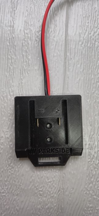 Adaptador bateria parkside 20v