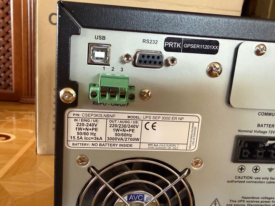 UPS Riello Sentinel Pro SEP 3000 ER NP
