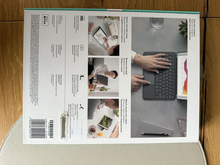 Logitech klawiatura bezprzewodowa zestaw do iPada