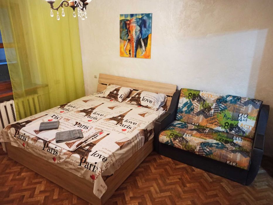 Реальная‼️Посуточно 3-к квартира Левый берег‼️ 6 мест. Калиновая‼️