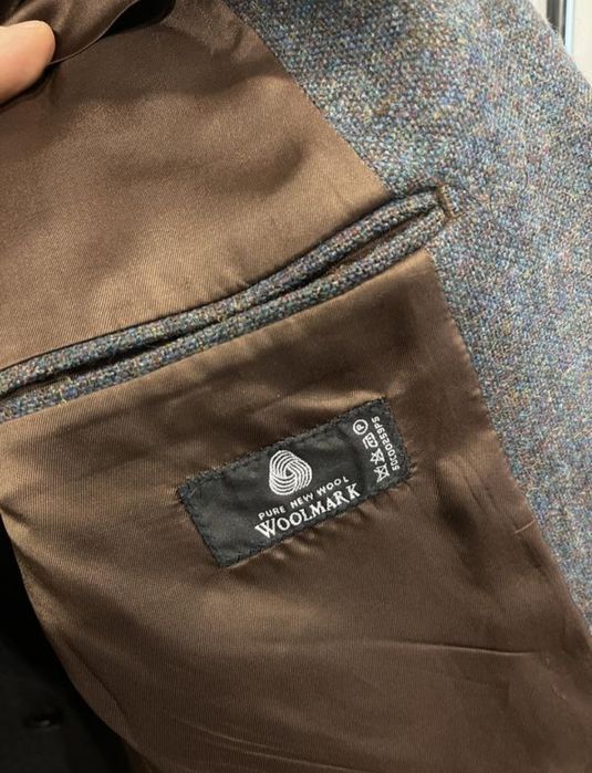 Вінтажний твідовий піджак Golding вовняний