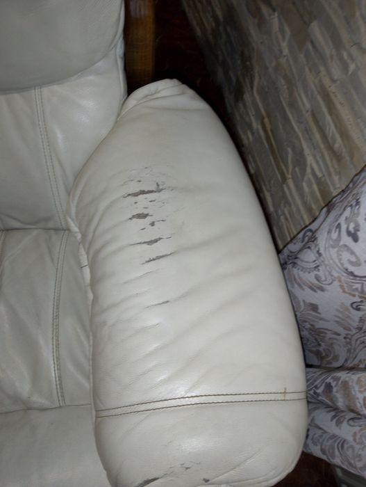 Zestaw wypoczynkowy ze skóry