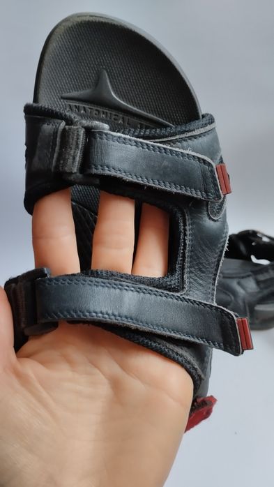 Сандалі шкіряні, на хлопчика, 35 розмір