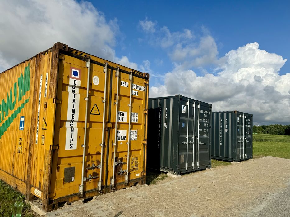 Magazyn / Garaż - kontener morski 33m2 / 14m2 do wynajecia Darłowo!