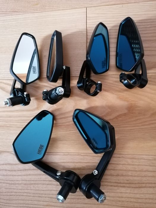 Lusterka akcesoryjne na kierownice Cafe street custom bobber