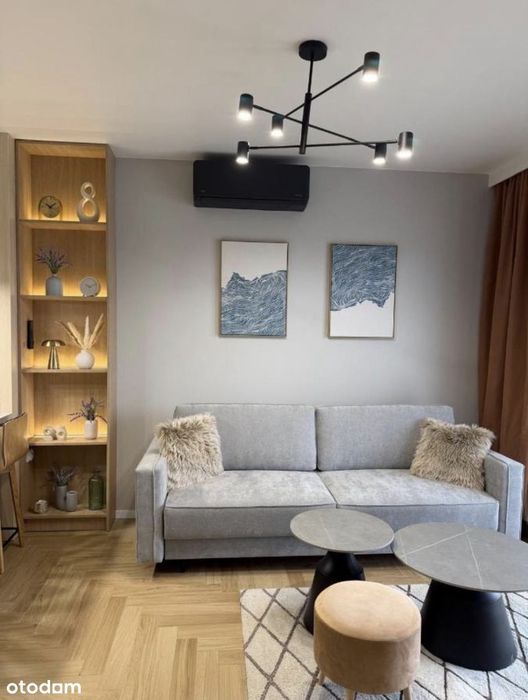 Apartament koło Mrągowa przy stoku narciarskim z widokiem na jezioro