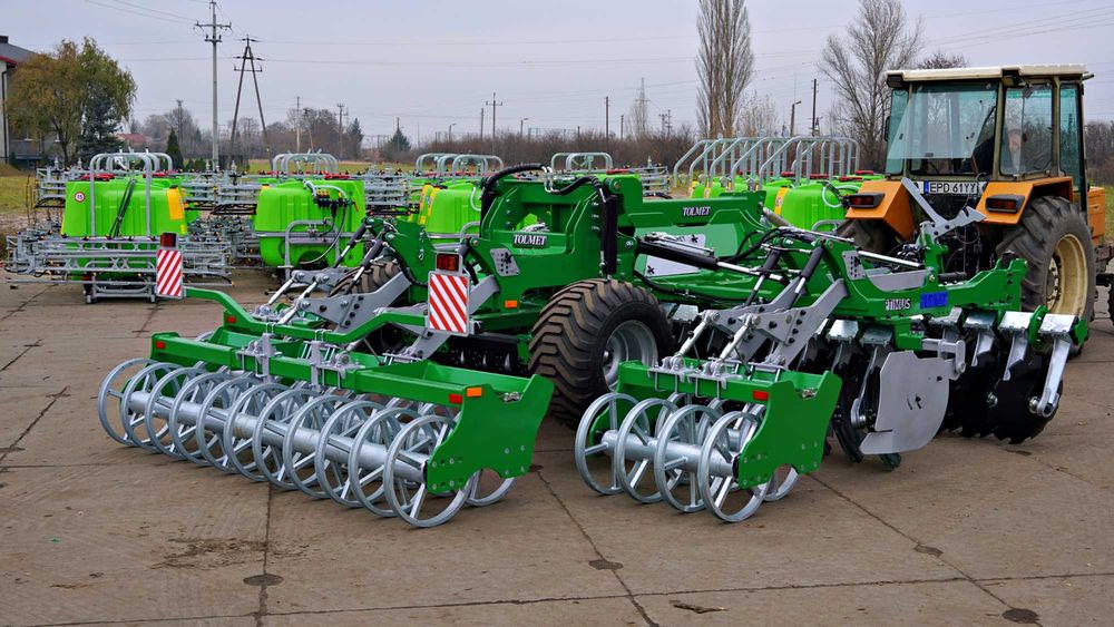 Brona talerzowa TOLMET OPTIMUS Półzawieszana tandem raty Dostawa