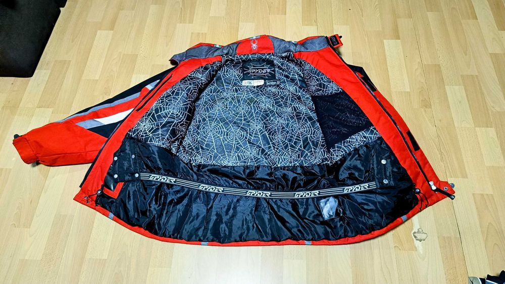 Męska kurtka SPYDER TITAN JACKET DERMIZAX-EV 20000 r.L czerwona